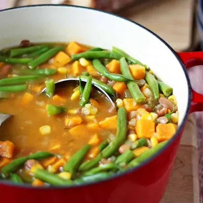 Porotos Granados (Chilean Bean Stew)