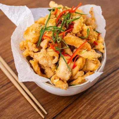 Quick salt & pepper squid
