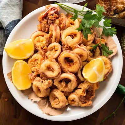 Fried calamari