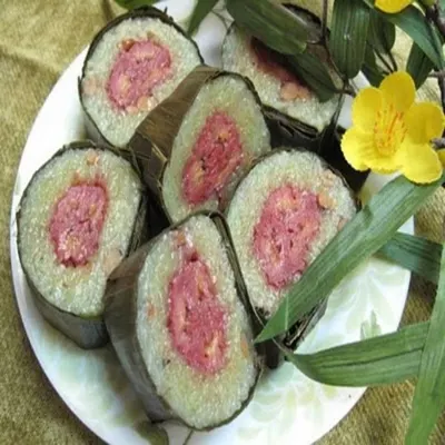 Num Ansom – Sticky Rice Cake