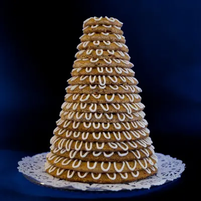 Authentic Norwegian Kransekake